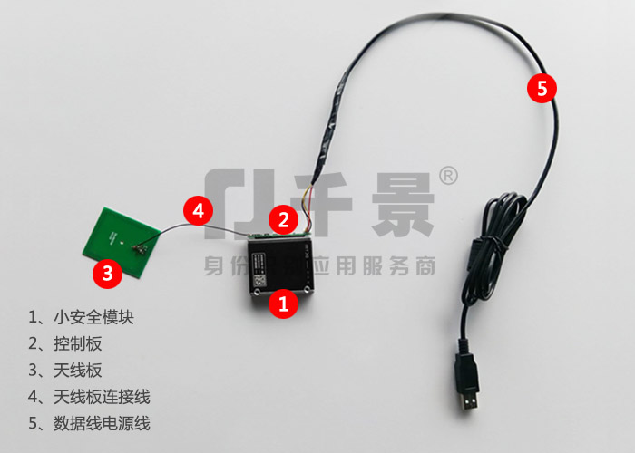 身份证阅读器模组（小模块）